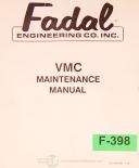 Fadal-Fadal VMC Maintenance and Wiring Manual 1987-VMC-01